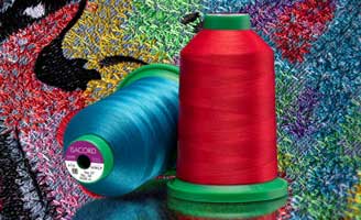 ISACORD Stickgarn im Einsatz bei design M.W Maschinenstickerei ISACORD Stickgarn im Einsatz bei design M.W Maschinenstickerei