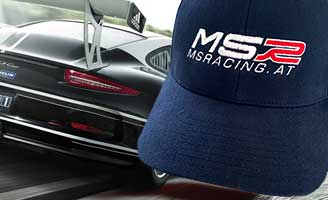 Bestickte Caps für MS Racing
